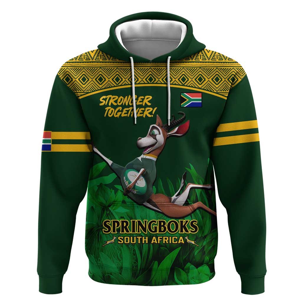 Custom South Africa Rugby Hoodie Go Bokke World Cup Champions History