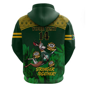 Custom South Africa Rugby Hoodie Go Bokke World Cup Champions History