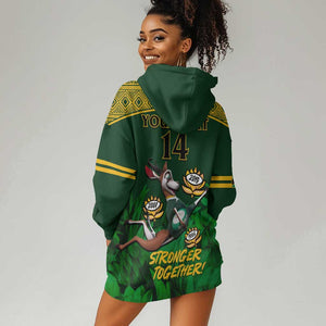 Custom South Africa Rugby Hoodie Dress Go Bokke World Cup Champions History