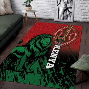 Kenya Independence Day Area Rug Jamhuri ya Kenya 1963 - African Pattern