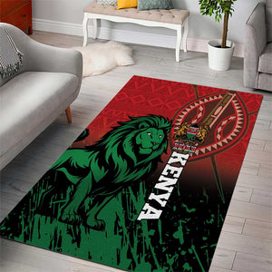 Kenya Independence Day Area Rug Jamhuri ya Kenya 1963 - African Pattern