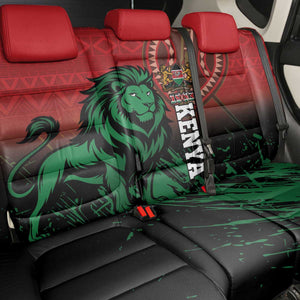 Kenya Independence Day Back Car Seat Cover Jamhuri ya Kenya 1963 - African Pattern