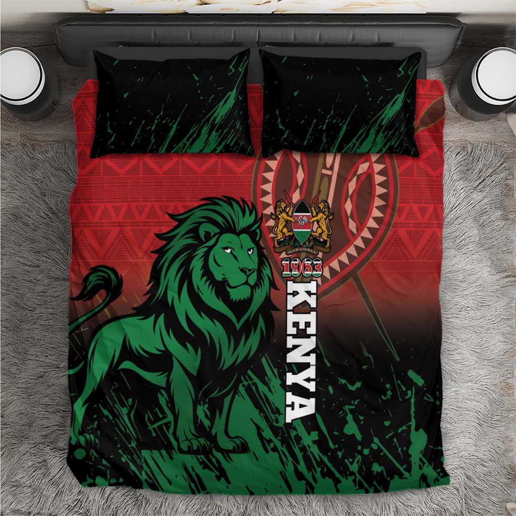 Kenya Independence Day Bedding Set Jamhuri ya Kenya 1963 - African Pattern