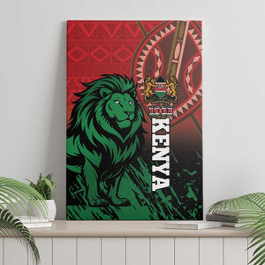 Kenya Independence Day Canvas Wall Art Jamhuri ya Kenya 1963 - African Pattern