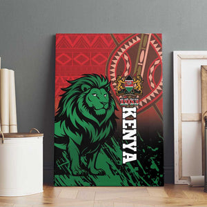 Kenya Independence Day Canvas Wall Art Jamhuri ya Kenya 1963 - African Pattern