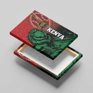 Kenya Independence Day Canvas Wall Art Jamhuri ya Kenya 1963 - African Pattern