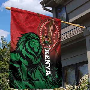 Kenya Independence Day Garden Flag Jamhuri ya Kenya 1963 - African Pattern