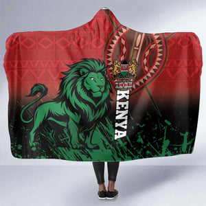 Kenya Independence Day Hooded Blanket Jamhuri ya Kenya 1963 - African Pattern