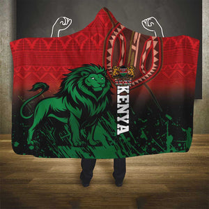 Kenya Independence Day Hooded Blanket Jamhuri ya Kenya 1963 - African Pattern