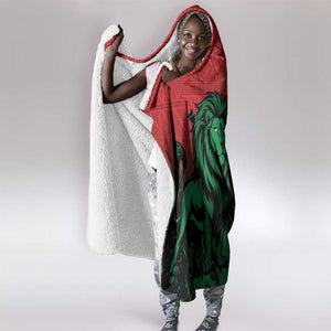 Kenya Independence Day Hooded Blanket Jamhuri ya Kenya 1963 - African Pattern