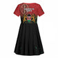 Kenya Independence Day Kid Short Sleeve Dress Jamhuri ya Kenya 1963 - African Pattern
