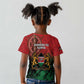 Kenya Independence Day Kid T shirt Jamhuri ya Kenya 1963 - African Pattern