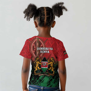 Kenya Independence Day Kid T shirt Jamhuri ya Kenya 1963 - African Pattern