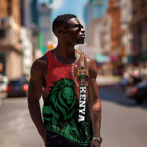 Kenya Independence Day Men Tank Top Jamhuri ya Kenya 1963 - African Pattern