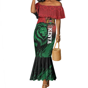 Kenya Independence Day Mermaid Dress Jamhuri ya Kenya 1963 - African Pattern