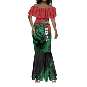 Kenya Independence Day Mermaid Dress Jamhuri ya Kenya 1963 - African Pattern