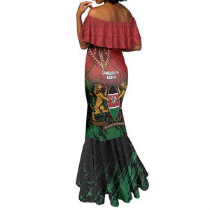 Kenya Independence Day Mermaid Dress Jamhuri ya Kenya 1963 - African Pattern