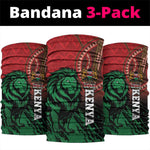 Kenya Independence Day Neck Gaiter Jamhuri ya Kenya 1963 - African Pattern LT14
