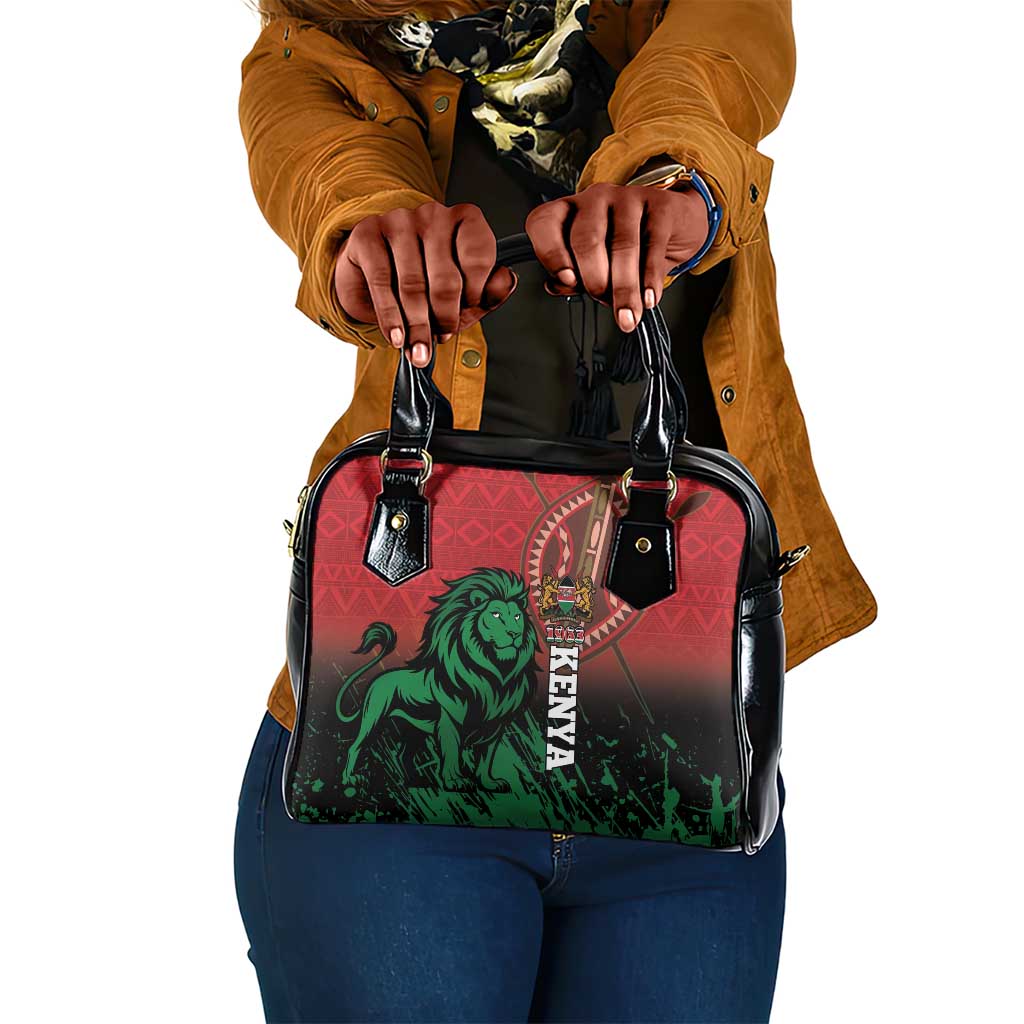 Kenya Independence Day Shoulder Handbag Jamhuri ya Kenya 1963 - African Pattern