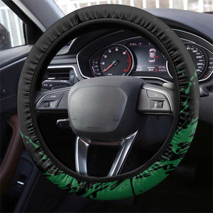 Kenya Independence Day Steering Wheel Cover Jamhuri ya Kenya 1963 - African Pattern