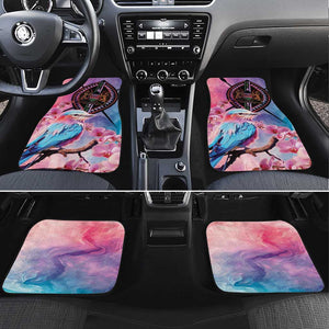 Kenya Lilac-Breasted Roller Car Mats Coat Of Arms Mix Orchid