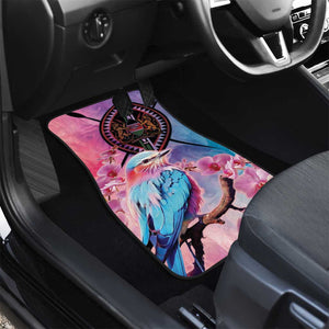 Kenya Lilac-Breasted Roller Car Mats Coat Of Arms Mix Orchid