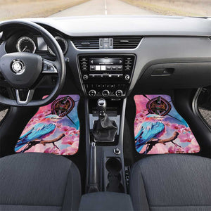 Kenya Lilac-Breasted Roller Car Mats Coat Of Arms Mix Orchid