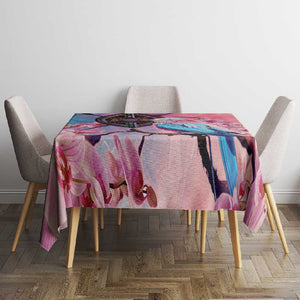 Kenya Lilac-Breasted Roller Tablecloth Coat Of Arms Mix Orchid