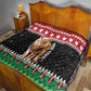 Personalized Kenya Christmas Quilt Lion Santa - Heri Ya Krismasi!