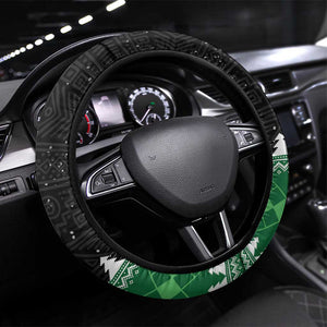 Kenya Christmas Steering Wheel Cover Lion Santa - Heri Ya Krismasi!