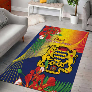 Chad Independence Day Area Rug Happy 64 Years Of Independence