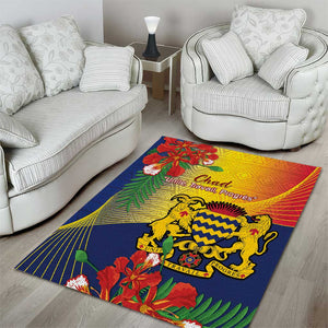 Chad Independence Day Area Rug Happy 64 Years Of Independence