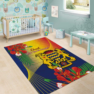 Chad Independence Day Area Rug Happy 64 Years Of Independence