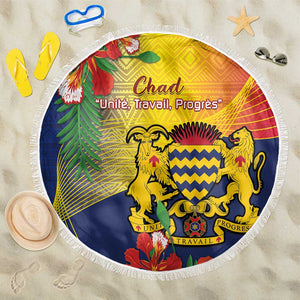 Chad Independence Day Beach Blanket Happy 64 Years Of Independence