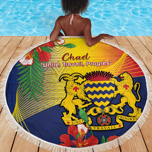 Chad Independence Day Beach Blanket Happy 64 Years Of Independence