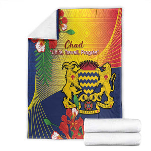 Chad Independence Day Blanket Happy 64 Years Of Independence