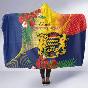 Chad Independence Day Hooded Blanket Happy 64 Years Of Independence