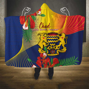 Chad Independence Day Hooded Blanket Happy 64 Years Of Independence