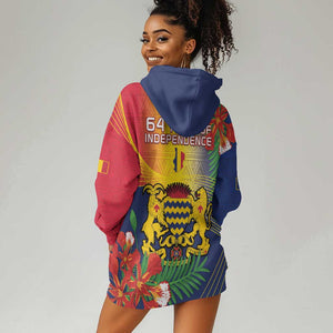 Chad Independence Day Hoodie Dress Happy 64 Years Of Independence