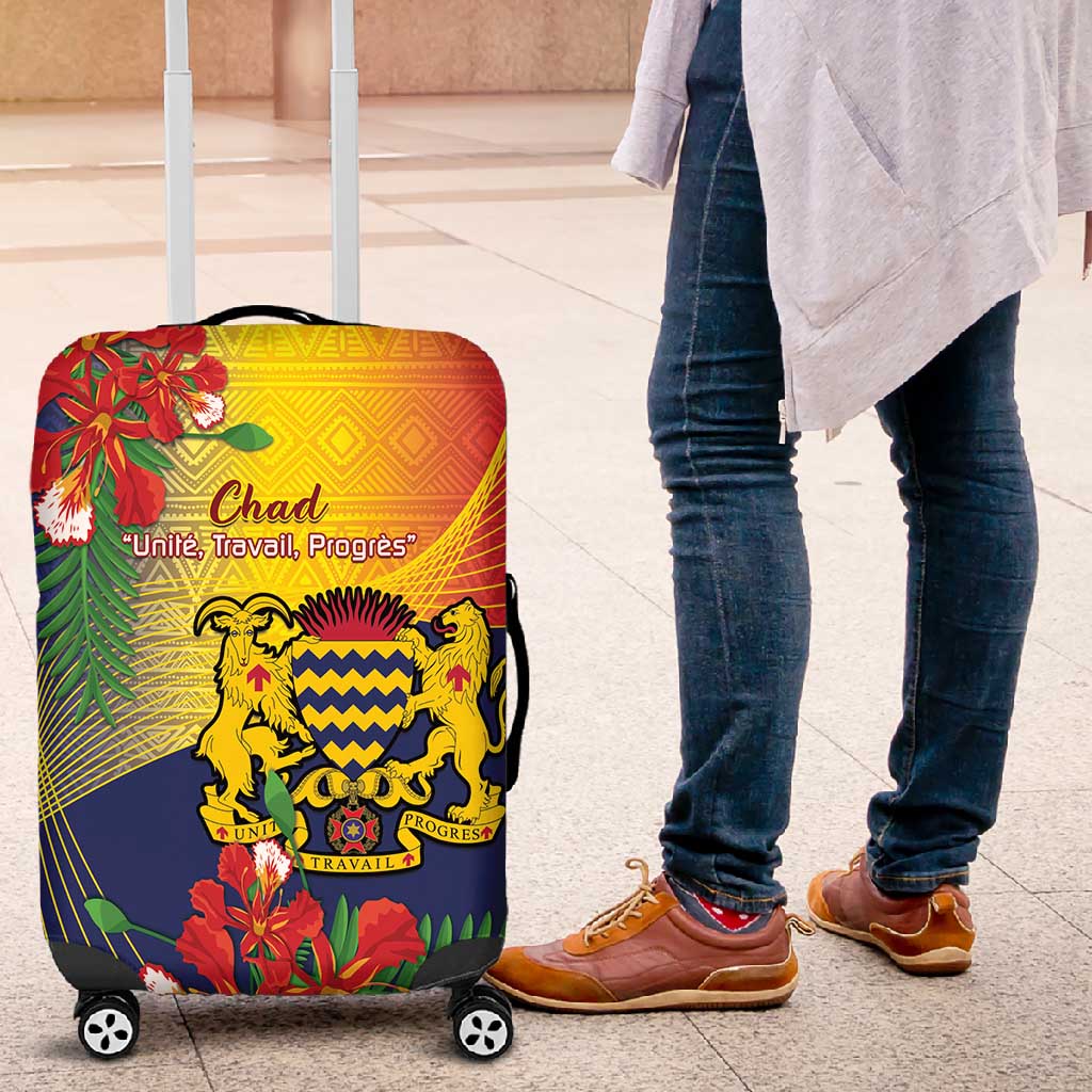 Chad Independence Day Luggage Cover Happy 64 Years Of Independence