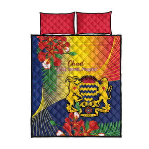 Chad Independence Day Quilt Bed Set Happy 64 Years Of Independence