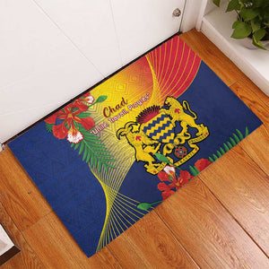 Chad Independence Day Rubber Doormat Happy 64 Years Of Independence