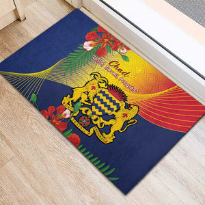 Chad Independence Day Rubber Doormat Happy 64 Years Of Independence