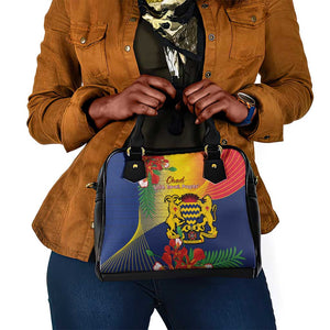 Chad Independence Day Shoulder Handbag Happy 64 Years Of Independence