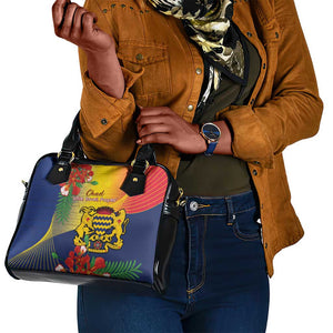 Chad Independence Day Shoulder Handbag Happy 64 Years Of Independence