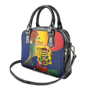 Chad Independence Day Shoulder Handbag Happy 64 Years Of Independence