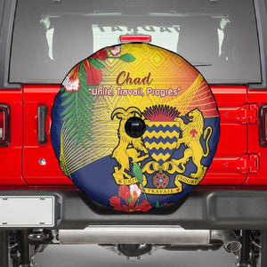 Chad Independence Day Spare Tire Cover Happy 64 Years Of Independence