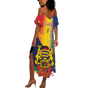 Chad Independence Day Summer Maxi Dress Happy 64 Years Of Independence