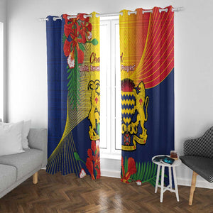 Chad Independence Day Window Curtain Happy 64 Years Of Independence