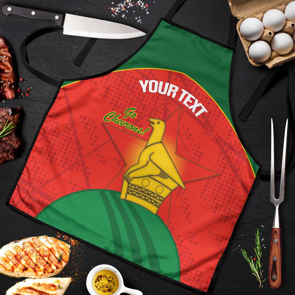 Custom Zimbabwe Cricket Apron Go Chevrons 2003 Color Version